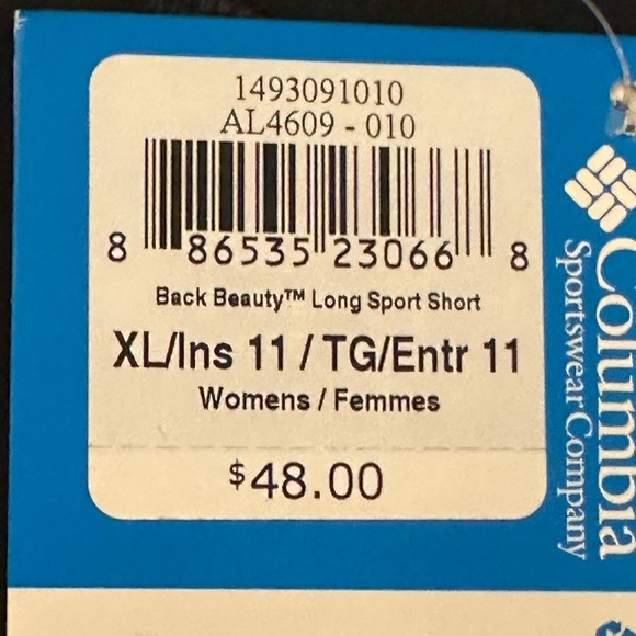 COLUMBIA women’s Back Beauty™ Long Sport Short - Picture 14 of 14